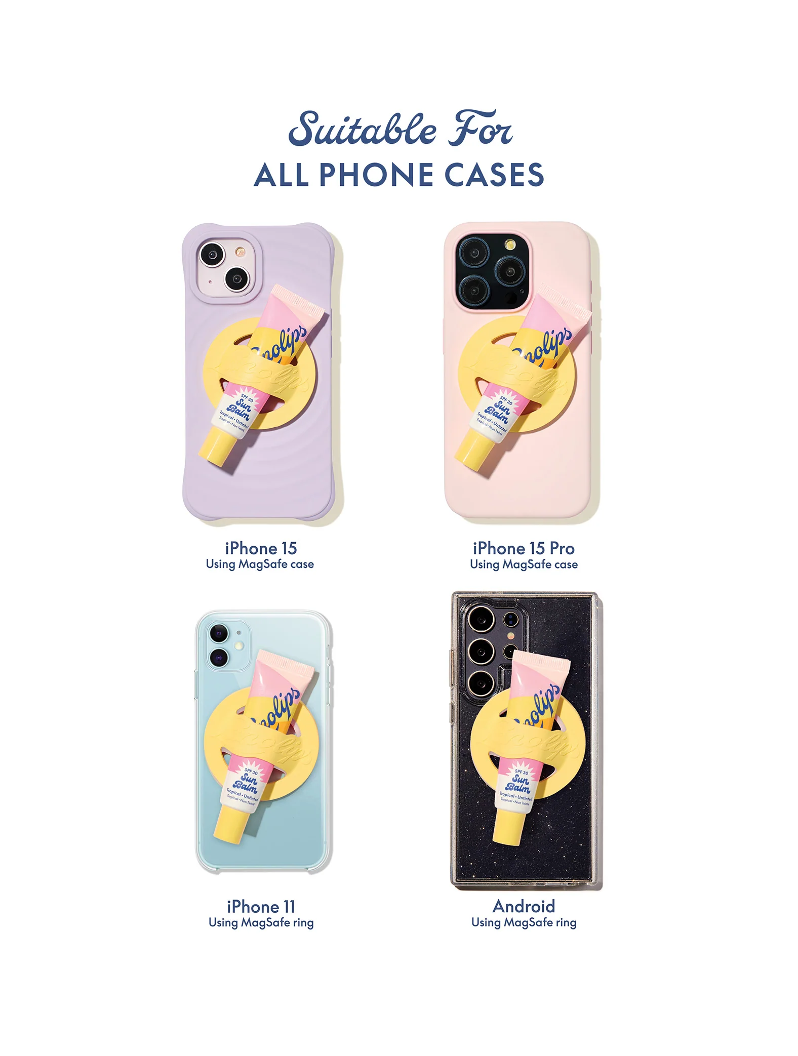 Sun Balm SPF 30 & Phone Lip Balm Holder - Image 5