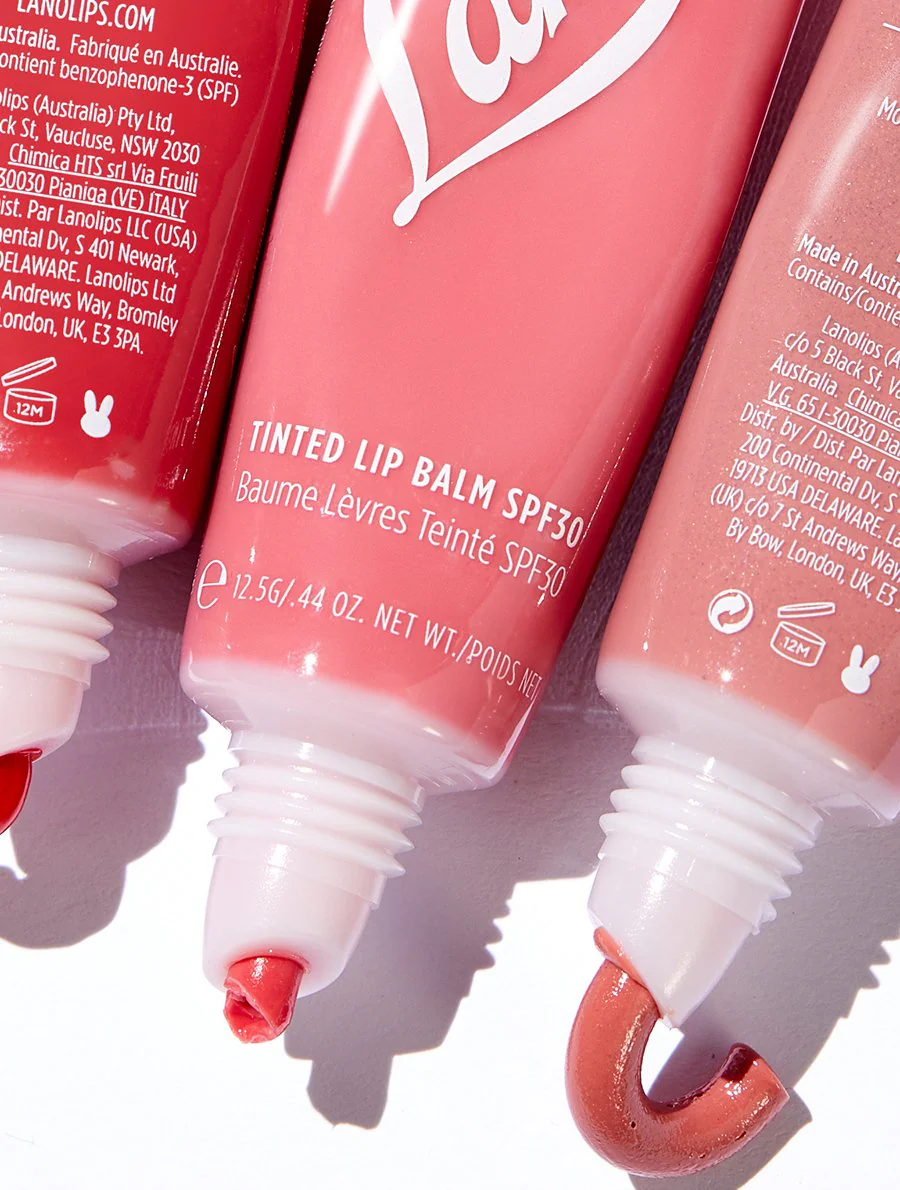 Tinted Lanolin Lip Balm SPF30 Perfect Nude - Image 7