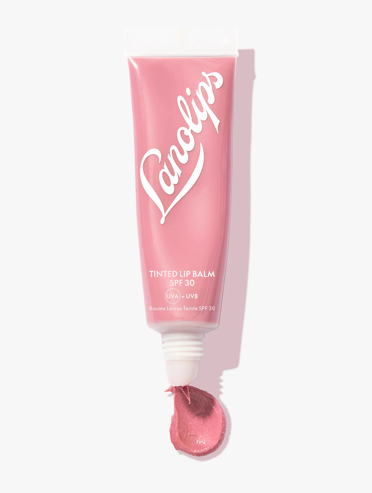 Tinted Lanolin Lip Balm SPF30 Rose - Image 4