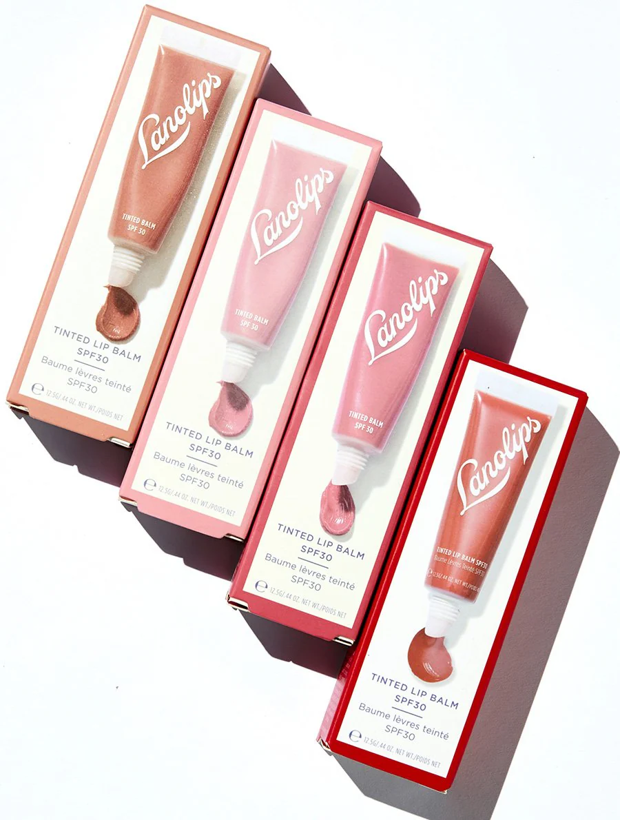 Tinted Lanolin Lip Balm SPF30 Rose - Image 7